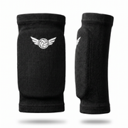 Volleyball elbow pads for teen girls - B&M black low-profile pair